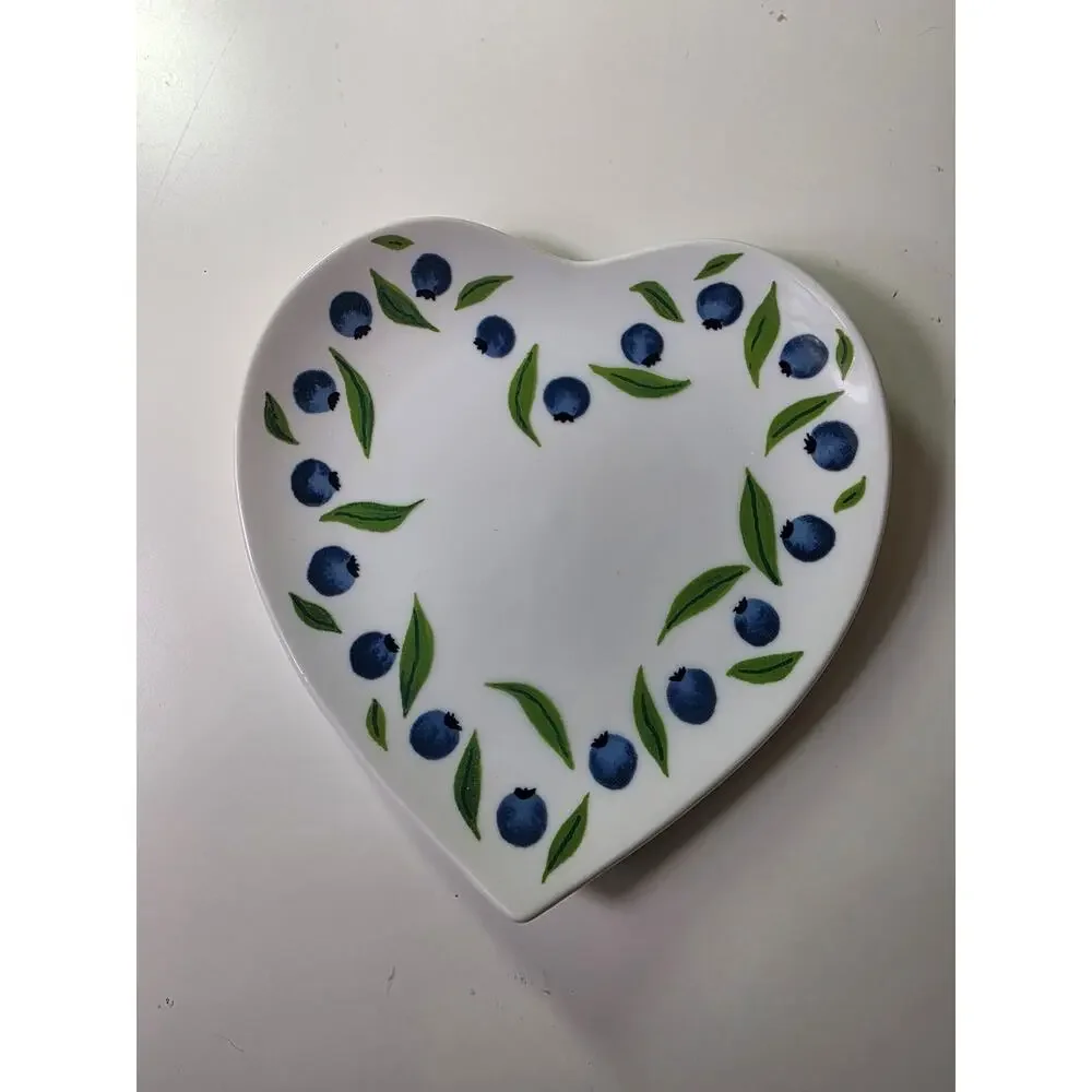 WILLIAMS SONOMA White La Myrtille Chene Blueberry 6.5